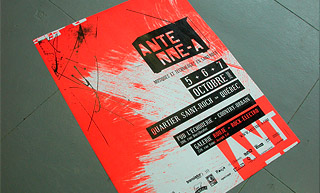 Transistor design : graphic design, Antenne-A , Poster and program for Antenne-a (2006)