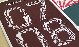 Transistor design : graphic design, Théâtre de la Bordée , 2007-2008 season - Brochure