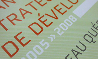Transistor design : graphic design, CFER , Informative leaflet for the Réseau Québécois des CFER.