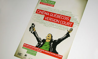 Transistor design : graphic design, Musée de la Civilisation , Poster for the court en web contest.