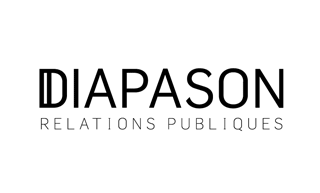Transistor design : graphic design, Diapason Relations Publiques , Identity for Diapason Relations publiques