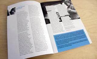 Transistor design : graphic design, Théâtre de la Bordée , Season 2008-2009 - <em>Hedda Gabler</em> leaflet