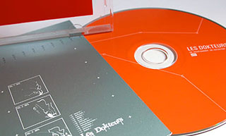 Transistor design : conception design graphique, Les Dokteurs , Pochette CD pour le groupe Les Dokteurs