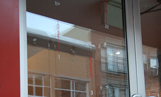 Transistor design : wall design, Le Cercle sur St-Joseph , Schedule for Le Cercle sur St-Joseph