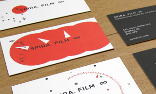 Transistor design : graphic design, SPIRA. FILM , Business card & member card