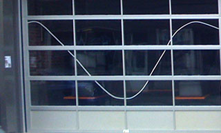 Transistor design : conception de murale, Antenne-A , Vitrines de l\'Antenne, l\'Agitée, la Casbah, le Cercle, la Cuisine, l\'Impérial et du Théâtre Petit Champlain dans le cadre du Festival Antenne-A 2008