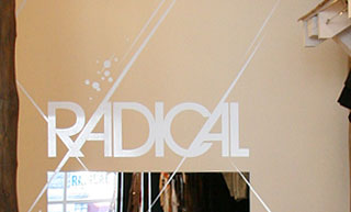 Transistor design : wall design, Sport Radical , Wall design for the new Sport Radical shop