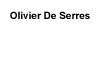 Olivier De Serres